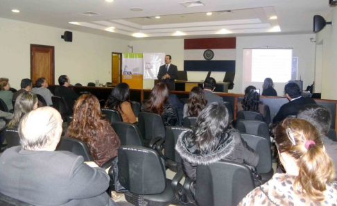 La conferencia fue dictada por el titular de la Oficina de Ética Judicial, abogado Gonzalo Sosa.