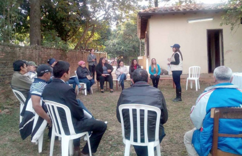 Asambleas comunitarias en que fueron electos nuevos facilitadores judiciales.