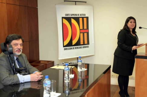 La Dirección de Derechos Humanos organizó el seminario “Capacidad Jurídica y Acceso a la Justicia de las personas con discapacidad y adultos mayores”.