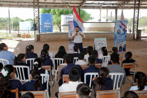 La jornada contó con disertaciones de magistrados de la Circunscripción Judicial de Alto Paraguay, entre ellos el presidente del Consejo de Administración, abogado William Wood.