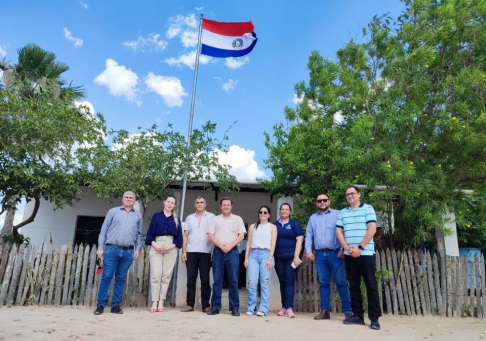 Visita del Ministro Martínez Simón al Juzgado de Paz de Toro Pampa