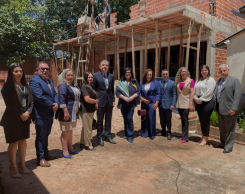 La vicepresidenta primera de la Corte Suprema de Justicia y Superintendente de la Circunscripción Judicial de Canindeyú, dra. María Carolina Llanes Ocampos, realizó día de gobierno recorriendo por las dependencias del Juzgado de Primera Instancia.