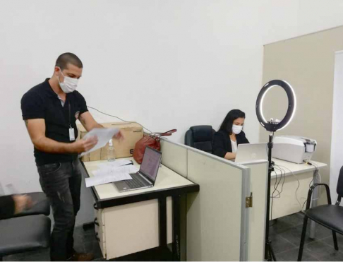 Este viernes 77 profesionales realizaron la renovación de carnets para auxiliares de justicia en la Circunscripción Judicial de Presidente Hayes.