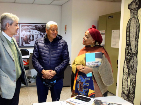 Este jueves el Museo de la Justicia, Centro de Documentación y Archivo para la Defensa de los Derechos Humanos del Poder Judicial recibió la visita de los fiscales colombianos Juan José Jacome Velasco y Alicia Castellón Paz. 