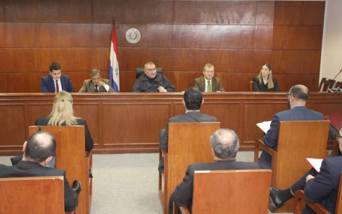 Ministros de la CSJ encabezaron una reunión con representantes de gremios de abogados de distintas partes del país.  