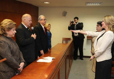 Ministros de la máxima instancia judicial.