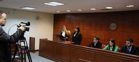 Se hizo el sorteo de preopinantes para la Sala Civil.