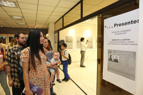 El Poder Judicial se adhirió a la Noche de los Museos.