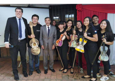 La Corte Suprema de Justicia realizó el cierre anual de actividades del programa Justicia Juvenil Restaurativa, con presencia del ministro Manuel Ramírez Candia y el juez Camilo Torres.