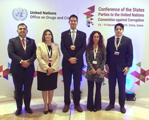 Representante del Poder Judicial participó de la Conferencia Global Anticorrupción.