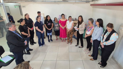 Juezas de Ejecución de Capital realizaron donación al penal femenino COMPLE