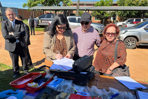 Vicepresidenta Llanes ejecutó día de gobierno en Canindeyú.