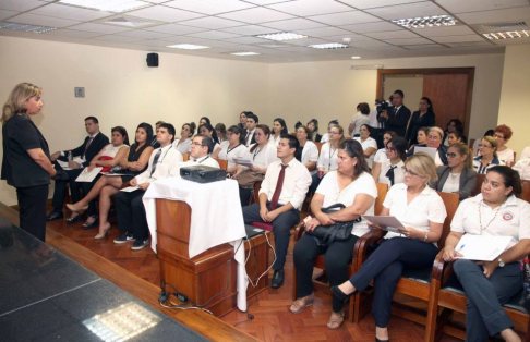 El departamento de Capacitación organizó una capacitación a funcionarios