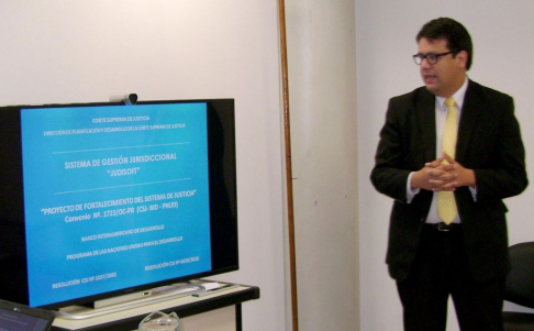 Capacitaron sobre Judisoft en Amambay