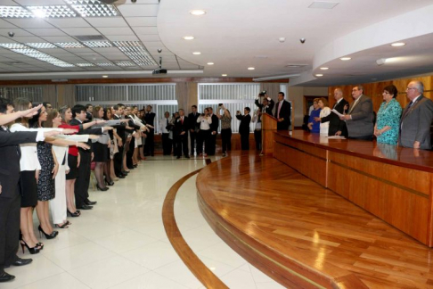 Acto de juramento de nuevos defensores públicos