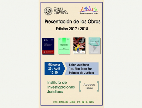 Lanzan obras editadas por el Instituto de Investigaciones Jurídicas (IIJ).