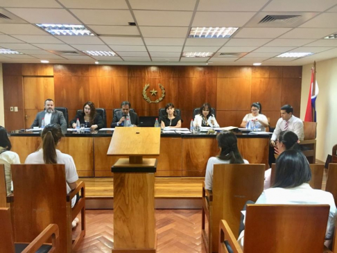 Ensayo de los alegatos orales de cara a la 23° edición de la Moot Court de la América University de Washintong DC, Estados Unidos. 