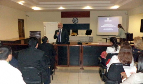 La apertura del curso contó con la presencia de autoridades del Consejo de Administración de la Circunscripción Judicial de Guairá.