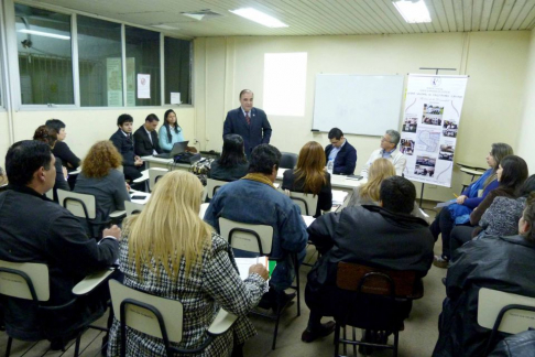 Magistrados responsables, funcionarios operativos y coordinadores de cada departamento participaron de la reunión organizada por el Sistema Nacional de Facilitadores Judiciales.