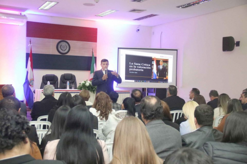 Ministro Ríos Ojeda desarrolló jornada laboral en la Circunscripción Judicial de Paraguarí.