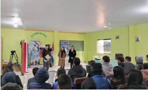 Más de 280 alumnos participaron en charlas educativas desarrolladas en Maracaná e Ypejhú.