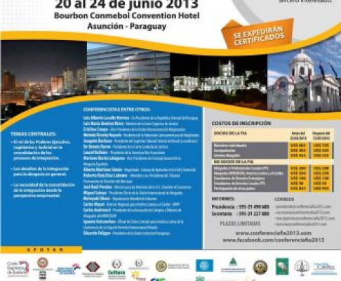Afiche de la Conferencia FIA.