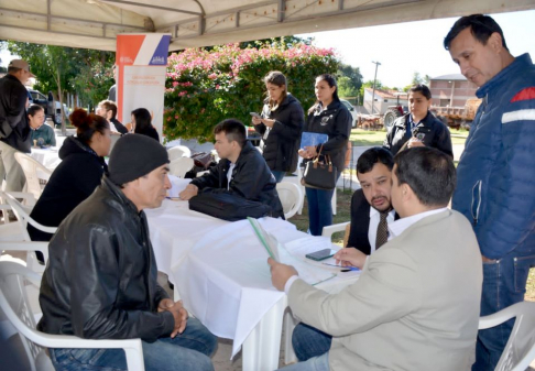 La jornada se llevó a cabo en la explanada de la municipalidad de Yby Yaú. 