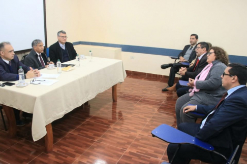 Ministro Ramírez Candia dialogó con abogados y magistrados de Santa Rosa del Aguaray.