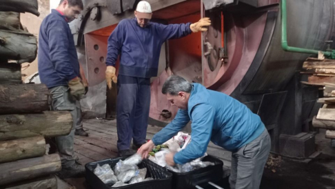 Jueza supervisó incineración de marihuana en Pilar.