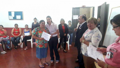 El acto contó con la presencia del director del Sistema Nacional de Facilitadores Judiciales de la CSJ, doctor Rigoberto Zarza.