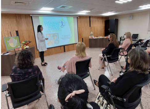 La Circunscripción Judicial del Alto Paraná se unió a esta campaña de sensibilización sobre la prevención del cáncer de mamas.