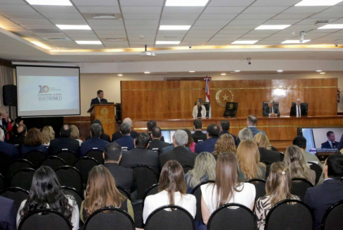 Poder Judicial conmemoró 10 años del Expediente Judicial Electrónico.
