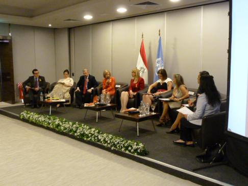Ministra de la Corte Suprema de Justicia, Alicia Pucheta, participó del conversatorio 