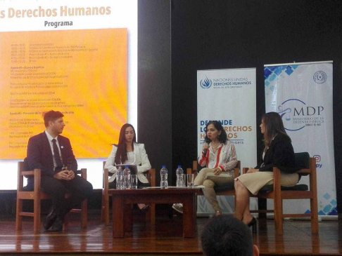 Conversatorio sobre las herramientas desarrolladas con  la Cooperación de  las Naciones Unidas para garantizar y promover la justicia y los derechos humanos