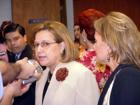 Ministra Alicia Pucheta de Correa.