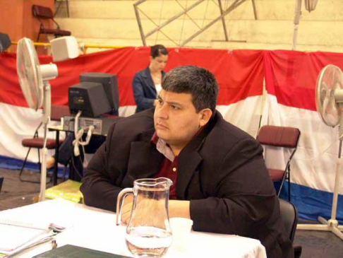 Víctor Daniel Paiva, acusado del siniestro.
