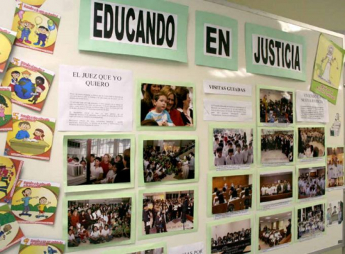 Mural de visitas guiadas elogiado por magistradas internacionales 