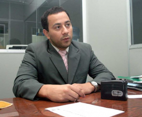 Abogado Rodrigo Villalba, coordinador de la Oficina de Mediación 