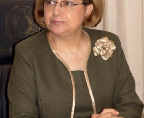 La doctora Alicia Pucheta de Correa, integrante de la Sala Penal