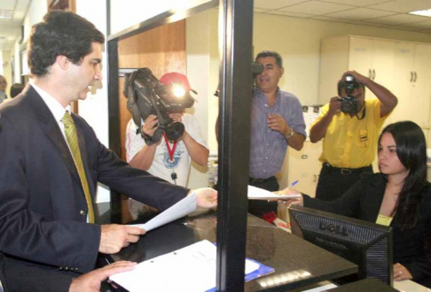 Durante la reunión mantenida entre el Presidente de la Corte Suprema de Justicia doctor Victor Nuñez y los jueces del fuero Civil y Comercial 