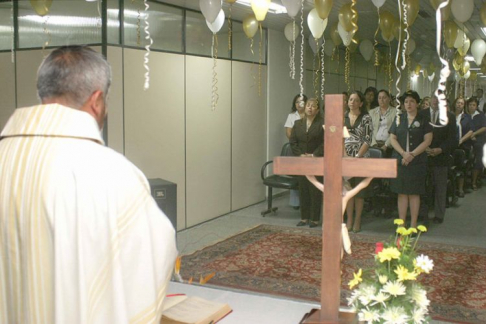 Semana Registral se inició con una celebración eucaristica 