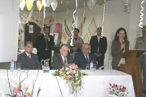 Durante el acto 