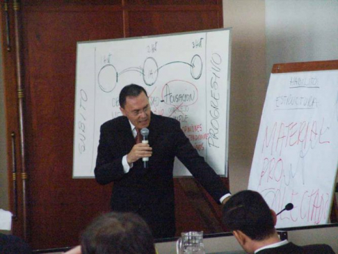 El arquitecto Ismachowiez durante su declaración 