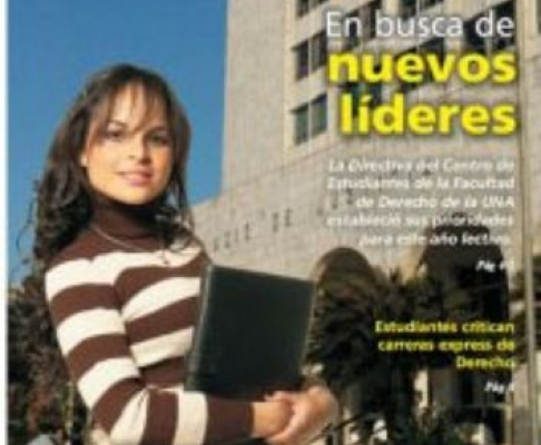 Portada del periódico Justicia Joven