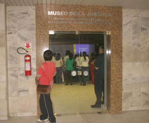 Fachada del Museo de la Justicia.