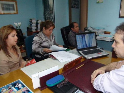 Durante la audiencia