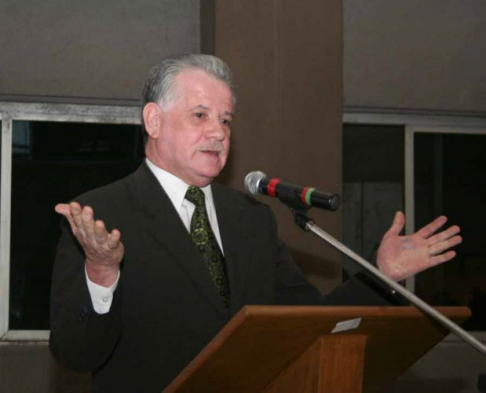El presidente de la Corte Suprema de Justicia, doctor Víctor Núñez expuso sobre la inserción de la Defensa Pública en el Derecho Constitucional.