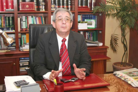 José Raúl Torres Kirmser, ministro de la Corte Suprema de Justicia y coordinador del encuentro.