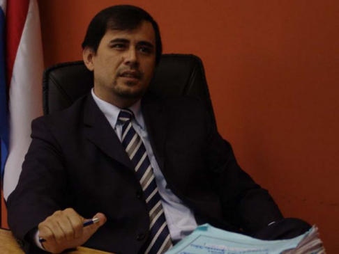 Juez penal de Garantías, Rúben Ayala Brun.