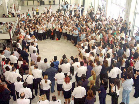Funcionarios judicales realizaron una huelga el año pasado con los mismos fines. 